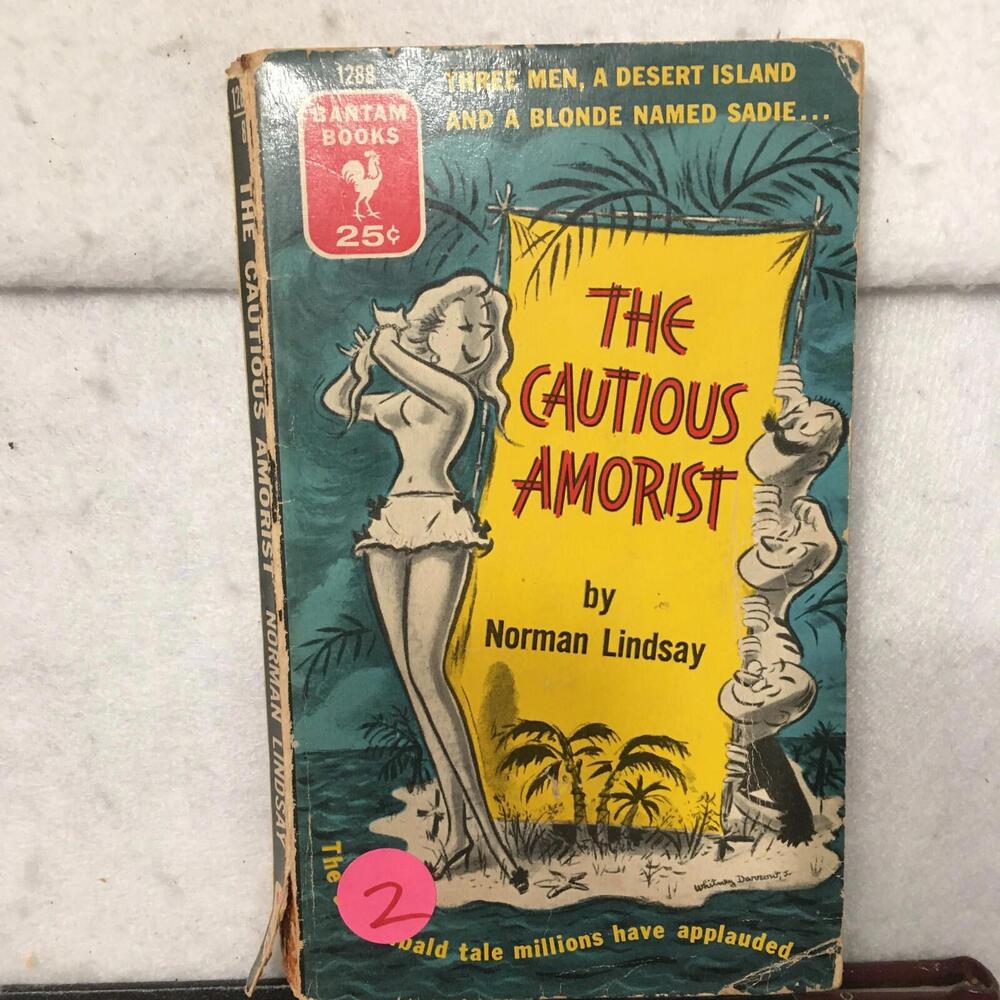 THE CAUTIOUS AMORIST Norman Lindsay BANTAM Tropical Fiction 1932